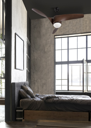 Větrák s osvětlením Breeze (Novaluce)