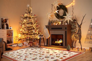 Vánoční koberce Villeroy &amp; Boch dodají domovu styl i hřejivý klid