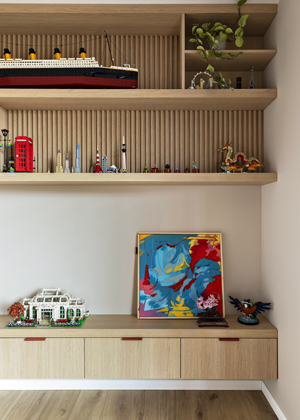 Dospěl&aacute;ck&yacute; dům s du&scaron;&iacute; z lega