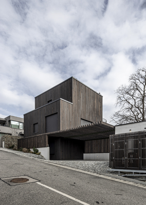 U&nbsp;v&iacute;tězn&eacute;ho rodinn&eacute;ho domu loňsk&eacute;ho ročn&iacute;ku  CE ZA AR porotci ocenili architekturu, kter&aacute; navzdory problematick&eacute; parcele čerp&aacute; ze v&scaron;ech přednost&iacute; lokace.