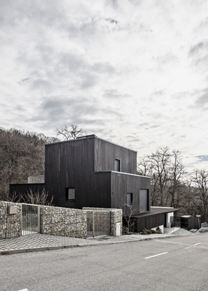 U&nbsp;v&iacute;tězn&eacute;ho rodinn&eacute;ho domu loňsk&eacute;ho ročn&iacute;ku  CE ZA AR porotci ocenili architekturu, kter&aacute; navzdory problematick&eacute; parcele čerp&aacute; ze v&scaron;ech přednost&iacute; lokace.