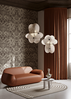 Sofa Big George, design Crist&aacute;n Mohaded, dřevo, ocel, polyuretanov&aacute; pěna,  textilie, v&iacute;ce druhů, cena na dotaz 