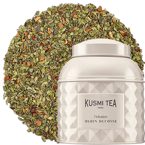 Čajov&aacute; směs z b&iacute;l&eacute;ho čaje Alain Ducasse, 75 g, cena 849 Kč 