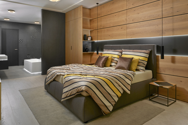 Postel Madison, lakovan&yacute; r&aacute;m, textilie, cena na dotaz