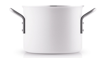 Hrnec z&nbsp;kolekce White Line, hlin&iacute;kov&aacute; slitina, nepřilnav&yacute; keramick&yacute; povrch, v&iacute;ce rozměrů, cena od 1&nbsp;920 Kč 