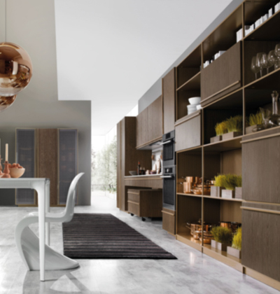 Kuchyně Beluga od Rastelli v odst&iacute;nu Tobak Ash