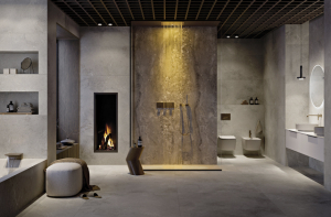 Asana, velkoformátová stropní sprcha s jemným osvětlením, letním deštěm či laminárním proudem, cena na dotaz