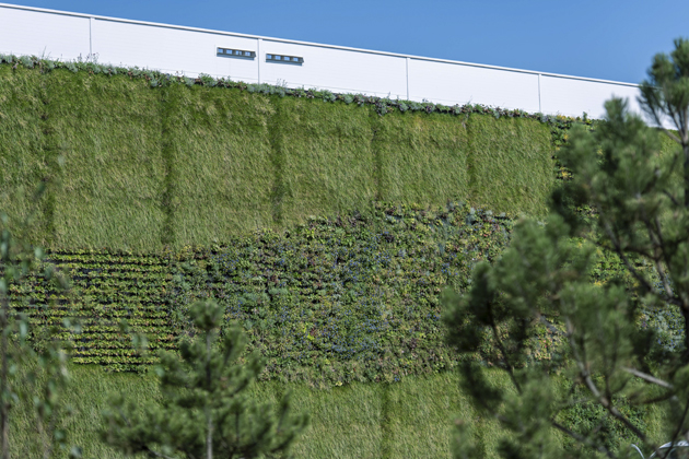 Jedna z největších vertikálních zahrad v Evropě