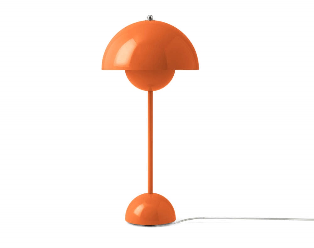 Stoln&iacute; lampa Flowerpot VP3, zesty orange, cena 8 090 Kč