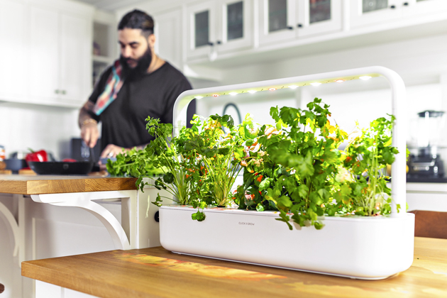 Click and Grow Smart Garden 9 je chytr&yacute; květin&aacute;č, kter&yacute; se postar&aacute; o&nbsp;pěstov&aacute;n&iacute; čerstv&yacute;ch bylinek bez n&aacute;mahy. Sada obsahuje devět kapsl&iacute; se sem&iacute;nky pro snadn&yacute; zač&aacute;tek. 