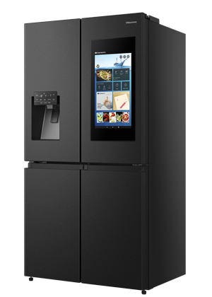 Nev&scaron;edn&iacute; souč&aacute;st&iacute; čtyřdveřov&eacute; chladničky RQ760N4IFE je kromě funkce inventury potravin i&nbsp;digit&aacute;ln&iacute; n&aacute;stěnka určen&aacute; na vzkazy a&nbsp;upom&iacute;nky, cena 79&nbsp;990 Kč