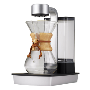 K&aacute;vovar Chemex Ottomatic na filtrovanou k&aacute;vu, ohřev vody na c&iacute;lovou teplotu, př&iacute;prava studen&eacute; i&nbsp;tepl&eacute; k&aacute;vy, rovnoměrn&aacute; extrakce, zabudovan&aacute; hork&aacute; deska pro udržen&iacute; teploty,  cena 12 455&nbsp;Kč 