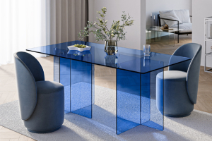 Skleněný stůl z kolekce Anouk, 180 × 90 cm, cena 22 899 Kč