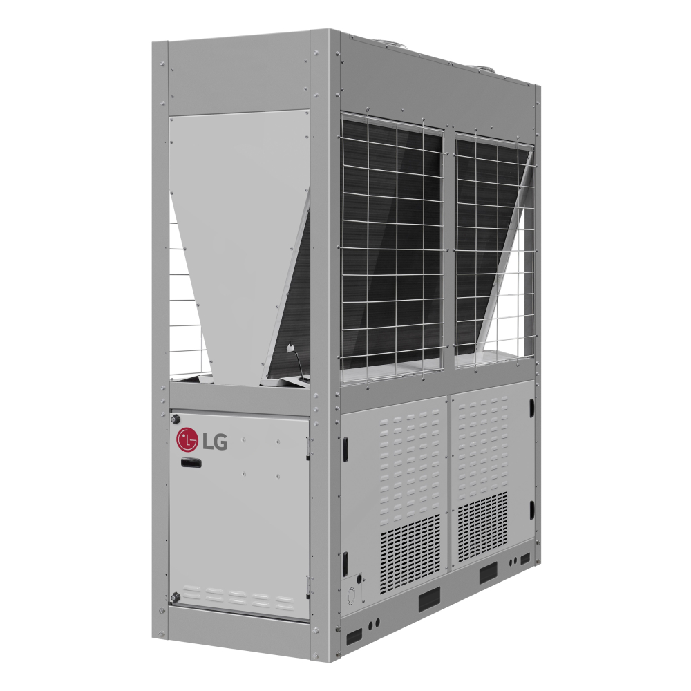 Průmyslov&yacute; LG Inverter Scroll Chiller využ&iacute;v&aacute; pokročilou regulaci v&yacute;konu pro vysokou efektivitu chlazen&iacute; velk&yacute;ch objektů.)