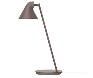Stoln&iacute; lampa NJP Mini, design Nendo, ocel a&nbsp;hlin&iacute;k, v&yacute;&scaron;ka 41,5 cm, cena 13 750&nbsp;Kč