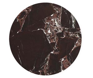 Odkl&aacute;dac&iacute; stolek Dit  lakovan&aacute; ocel a&nbsp;mramor, v&yacute;&scaron;ka 40 cm, průměr 40 cm, cena 11 375&nbsp;Kč