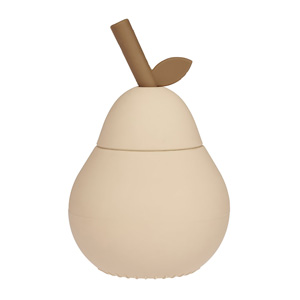 Pear, silikonov&yacute; hrneček se&nbsp;&scaron;irok&yacute;m brčkem a&nbsp;v&iacute;čkem eliminuj&iacute;c&iacute;m vylit&iacute;, cena 339&nbsp;Kč 