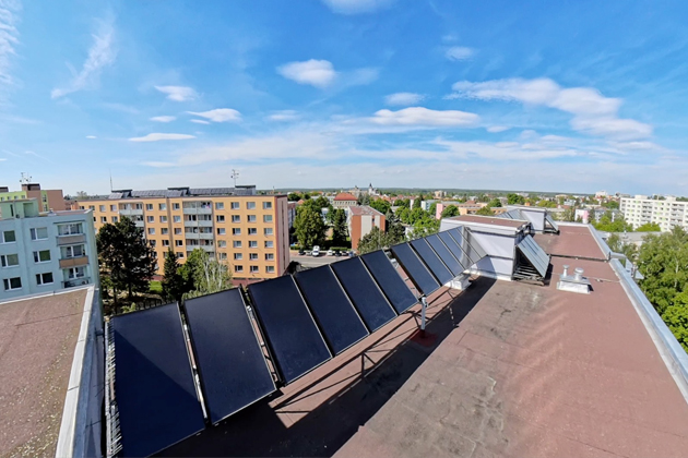 Příklad dobré praxe: bytový dům v Přelouči se odpojil od CZT  a využívá udržitelný systém vytápění a ohřevu vody