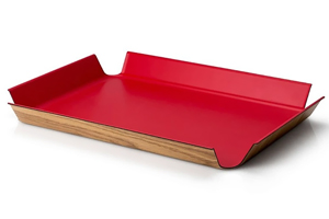 Serv&iacute;rovac&iacute; podnos s&nbsp;protiskluzovou &uacute;pravou, vyroben&yacute; z&nbsp;pap&iacute;ru z&nbsp;obnoviteln&yacute;ch zdrojů, 45 &times; 34 cm, cena 629 Kč 