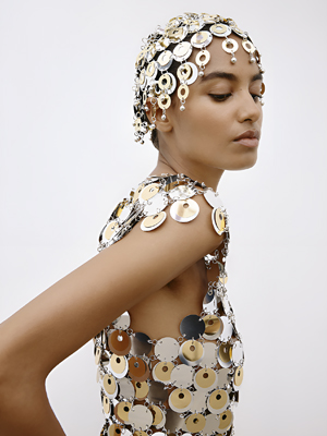 hm Rabanne designer collaboration lookbook 31uture