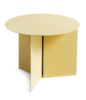 Odkl&aacute;dac&iacute; stolek Slit XL, lakovan&aacute; ocel, &Oslash; 45 cm, v&yacute;&scaron;ka 35,5 cm, cena 5&nbsp;112 Kč 