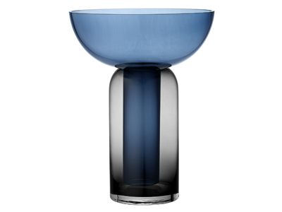 Torus, kombinace dvou různě&nbsp;barevn&yacute;ch skleněn&yacute;ch č&aacute;st&iacute;, v&yacute;&scaron;ka 33 cm,&nbsp;cena 3 749 Kč