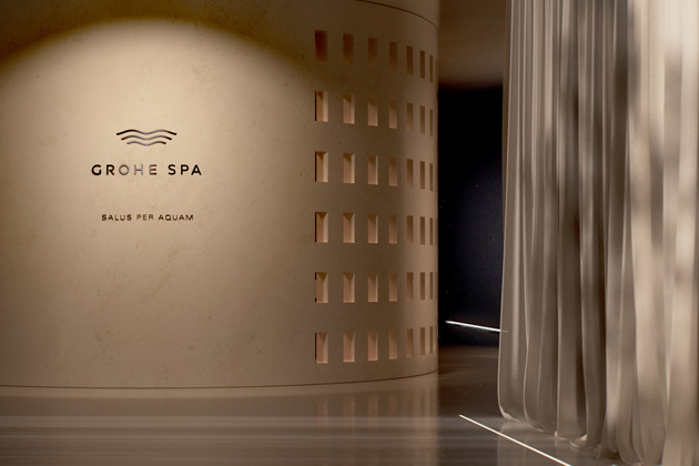 Mistrovsk&aacute; proměna: GROHE SPA představuje Aqua Sanctuary v Piccolo Teatro Studio Melato