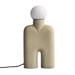 Stoln&iacute; lampa Cobra, design Kristian Hansen &amp; Tommy Hyldahl, keramika,  v&yacute;&scaron;ka 35 cm, cena 3 824 Kč &rarr;