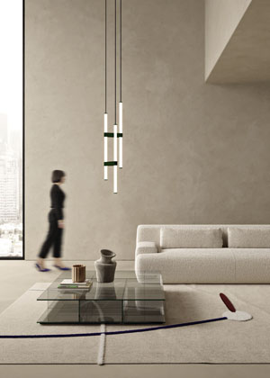 Modul&aacute;rn&iacute; syst&eacute;m osvětlen&iacute; Paralela Axolight, design Nahtrang Design Studio, nylon a&nbsp;sklo, dostupn&eacute; v&nbsp;mnoha proveden&iacute;ch a&nbsp;rozměrech,  cena na dotaz 