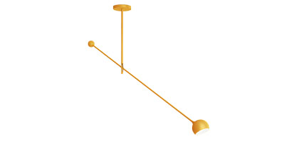 Stropn&iacute; sv&iacute;tidlo Ixa, design Studio Foster + Partners, hlin&iacute;k, ocel a&nbsp;plast, d&eacute;lka 192 cm, v&yacute;&scaron;ka 187 cm, cena na dotaz