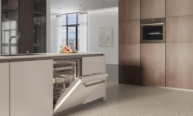 LG vstupuje na Living Forum 2026 s pr&eacute;miov&yacute;mi vestavn&yacute;mi spotřebiči v z&oacute;ně Design+ Zone