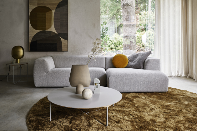 Sedac&iacute; souprava z kolekce Aztec,  design Gerard van den Berg, v&iacute;ce druhů čalouně