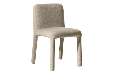 Kompletně čalouněn&aacute; židle Aqualta z kolekce Venezia , design Monica Armani, textilie i kůže, v&iacute;ce barev, orientačn&iacute; cena 25 000 Kč 