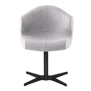 Židle Alste, design Emmanuel Dietrich, tři typy kovov&eacute; z&aacute;kladny, 14 možnost&iacute; siln&eacute; tkaniny, cena&nbsp;od 46 400 Kč