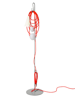Stojac&iacute; lampa lampa Filo v proveden&iacute; Eastern Coral, design Andrea Anastasio, v&yacute;&scaron;ka 152 cm, cena 18 397 Kč 