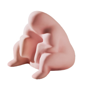 Dveřn&iacute; zar&aacute;žka D&eacute;d&eacute; (Alessi), design Philippe Starck, termoplastick&aacute; pryskyřice, hmotnost 2 kg, průměr 16,5 cm, cena 1&nbsp;450 Kč