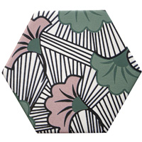 Good Vibes, hexagonov&aacute; dlažba&nbsp;v&nbsp;retro stylu, form&aacute;t 14 &times; 16 cm, matn&yacute; povrch,&nbsp;cena 2 316&nbsp;Kč/m&sup2;