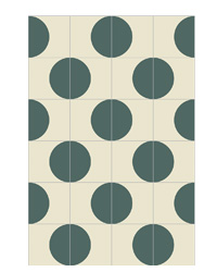 Dot, design India Mahdavi, cementov&aacute; dlažba ve form&aacute;tu 20 &times; 20 cm, cena 5&nbsp;385&nbsp;Kč/m&sup2; 