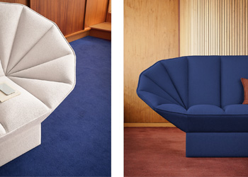 Modul&aacute;rn&iacute; sofa Ori, r&aacute;m z&nbsp;masivn&iacute;ho dřeva, textiln&iacute; čalouněn&iacute;, lze přidat integrovan&yacute; odkl&aacute;dac&iacute; stolek, rozměry 220 &times; 93 &times; 79 cm, cena na dotaz