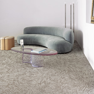 Tkan&yacute; vinyl 2tec2 z&nbsp;kolekce Palma, ekologick&aacute; podlahov&aacute; krytina z&nbsp;bio materi&aacute;lů, elegantn&iacute; 3D povrch připom&iacute;naj&iacute;c&iacute; tkan&eacute; textilie, dekor inspirovan&yacute; listy tropick&yacute;ch palem,  cena na dotaz 