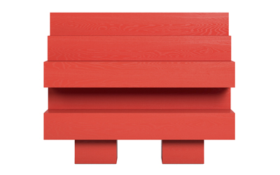 Knihovna Red z&nbsp;kolekce Collezione, design Rejo Studio, lakovan&aacute; jasanov&aacute; d&yacute;ha,  180 &times; 45 &times; 145 cm, cena od 147 233 Kč 