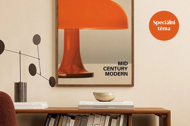 V konturách mid-century