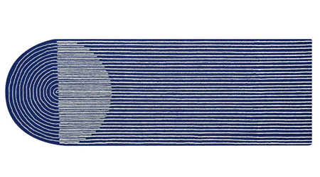 Koberec Ply (GAN), kombinace vlny a&nbsp;bavlny, rozměry 300 &times; 104 cm, cena 30 613&nbsp;Kč 
